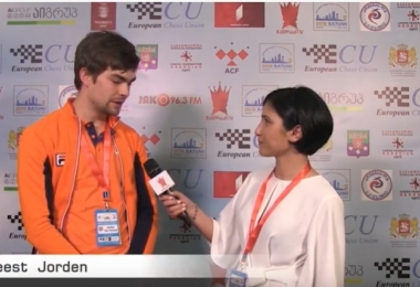 Interview with Van foreest jorden European Team Championship, Batumi 2019